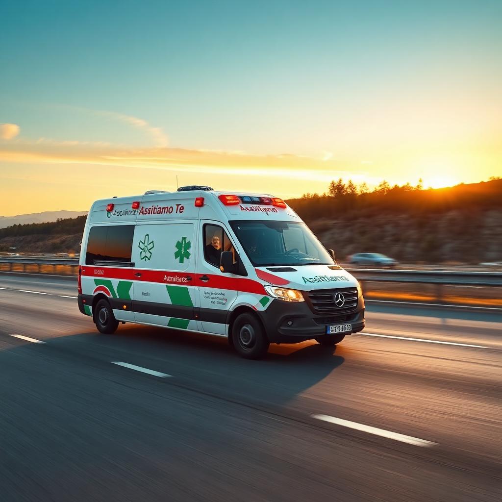Ambulanza privata Assistiamo Te in viaggio per avvicinamento familiare del paziente