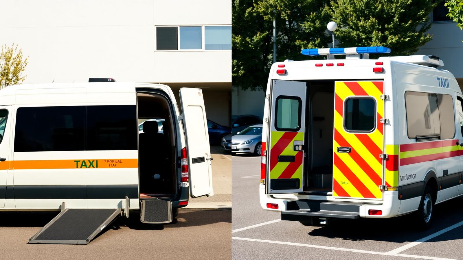 Taxi sanitario attrezzato per trasporto disabili e anziani