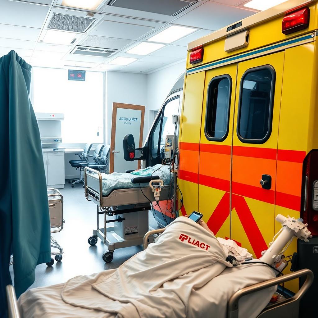 Paziente in cura ciclica ricorrente con ambulanza dedicata al trasferimento fuori regione