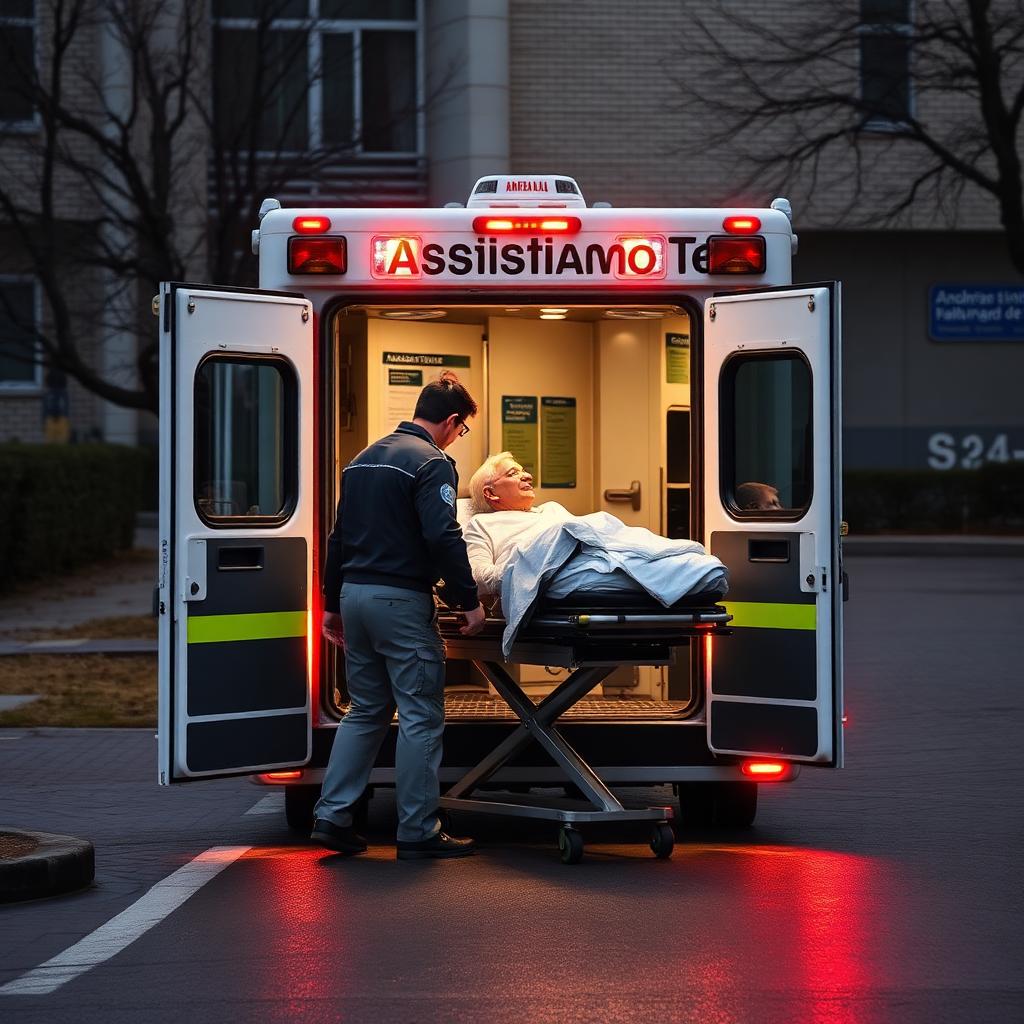 Ambulanza privata Assistiamo Te durante una dimissione interregionale complessa