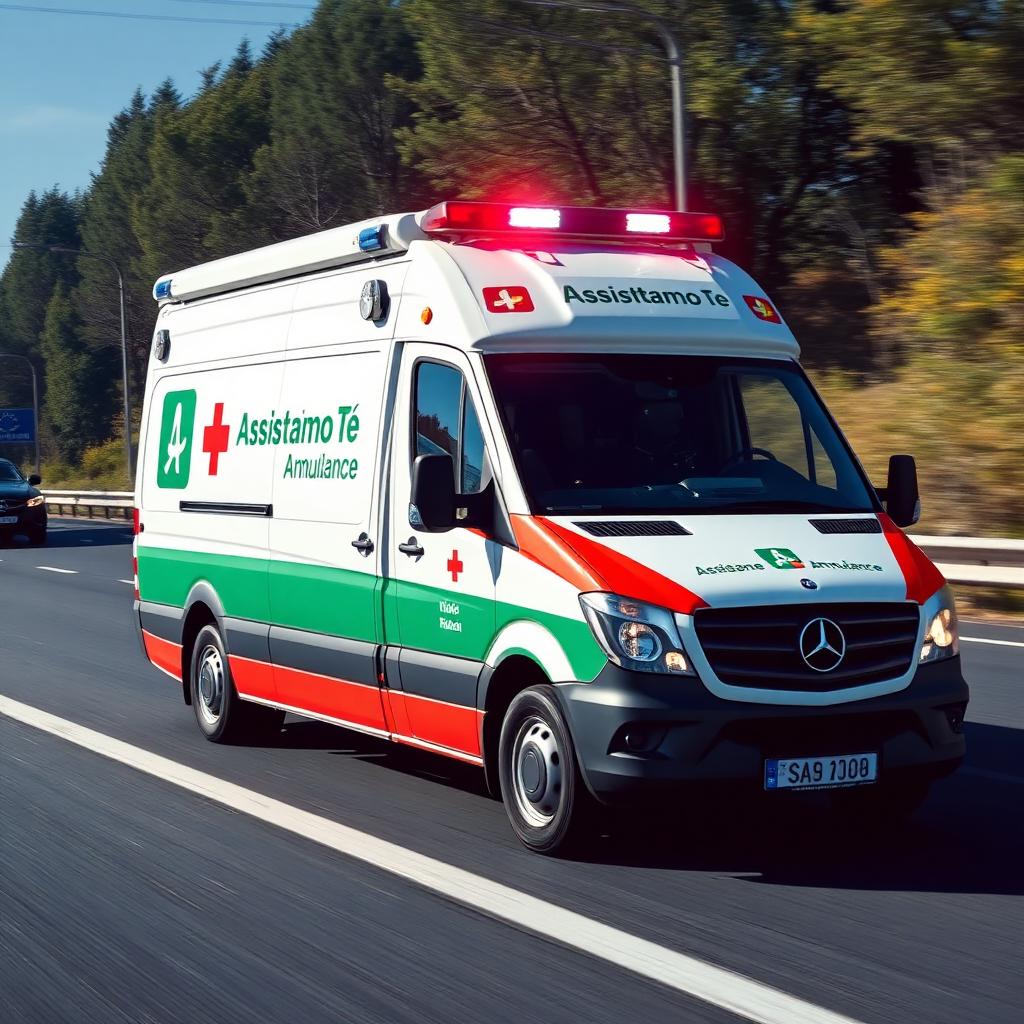 Ambulanza privata Assistiamo Te effettua trasporto verso il paese d'origine in Europa